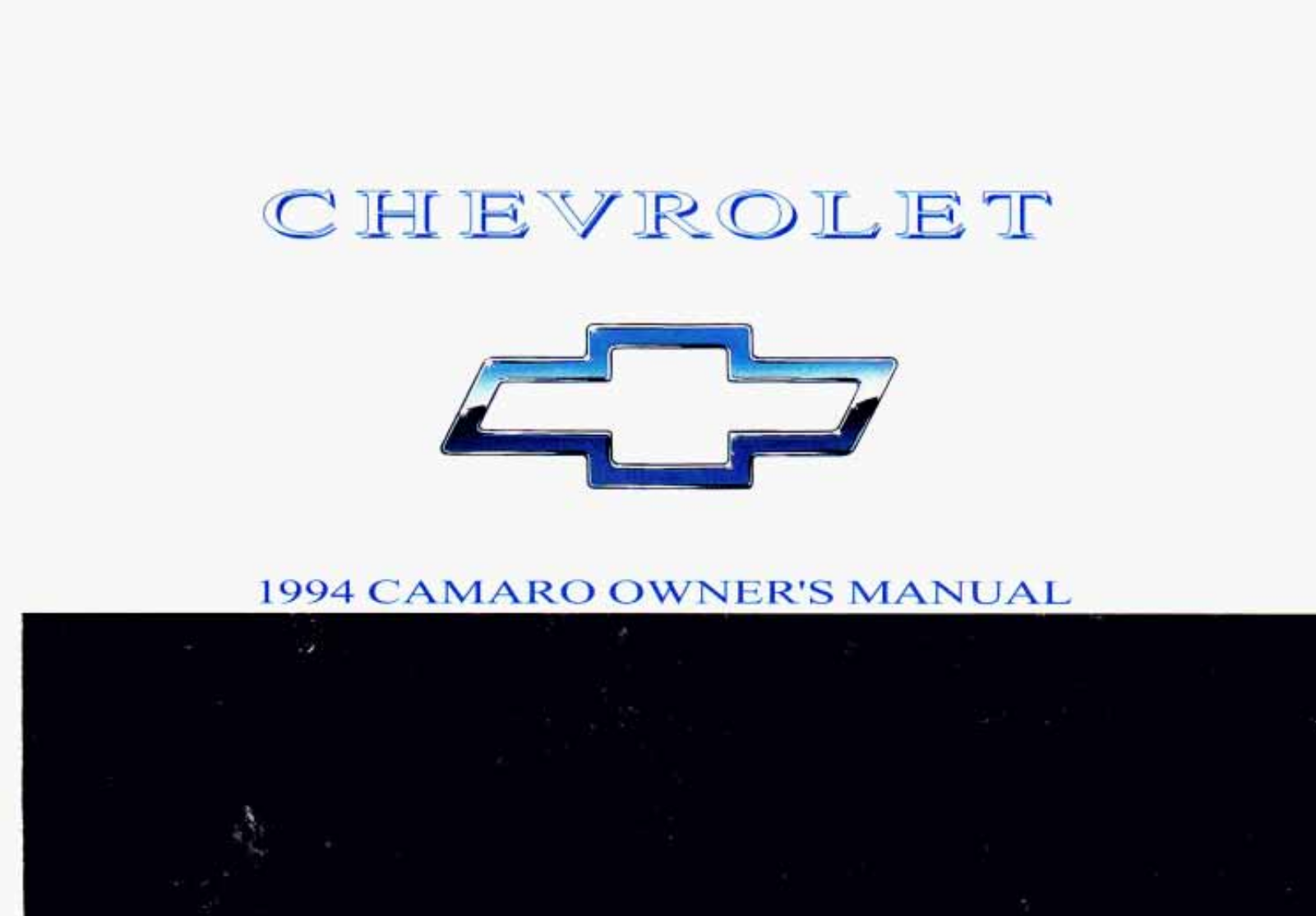 Chevrolet Camaro 1994 Owner's Manual