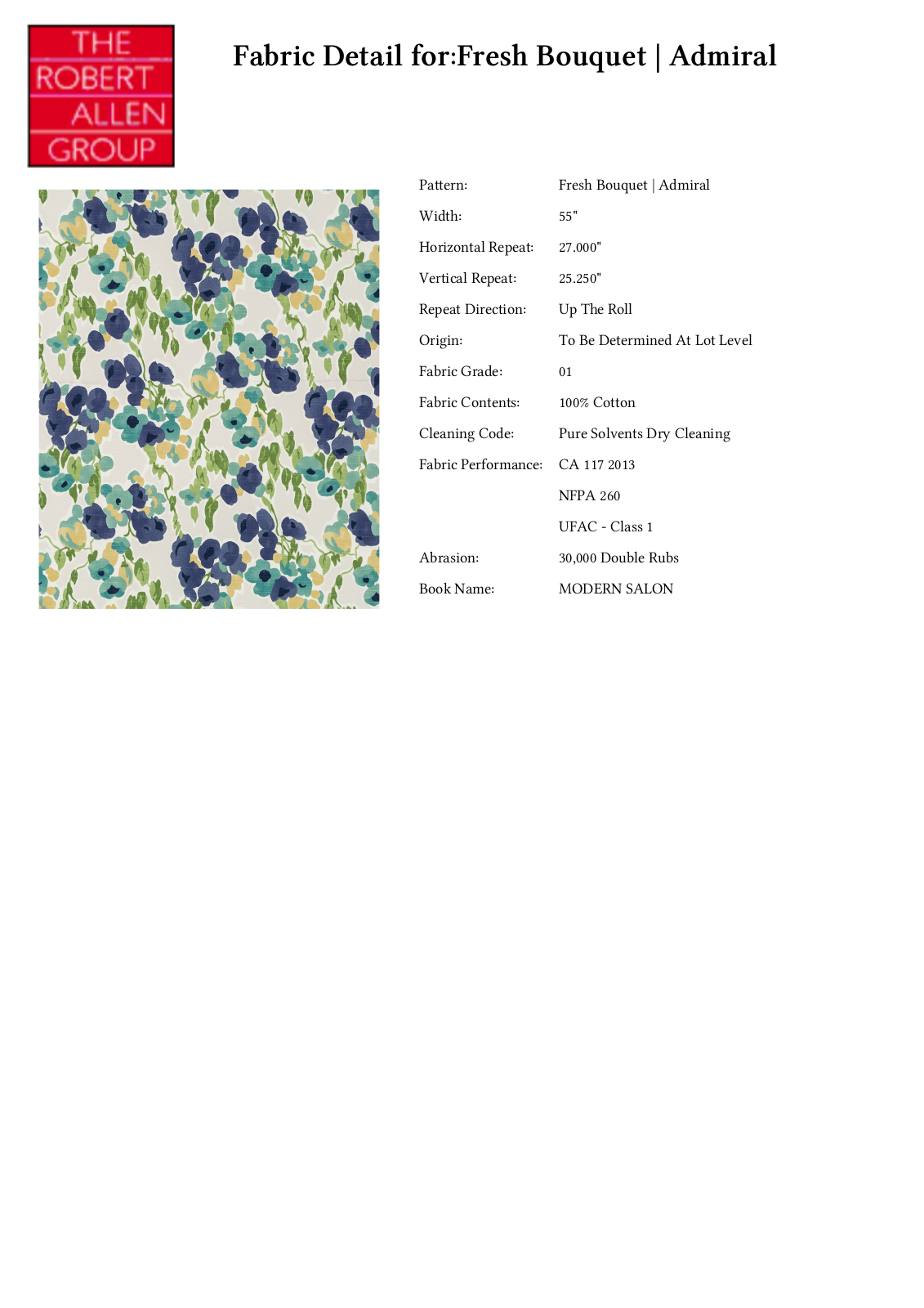 Robert Allen RALF1404 Specifications - ManualMachine.com