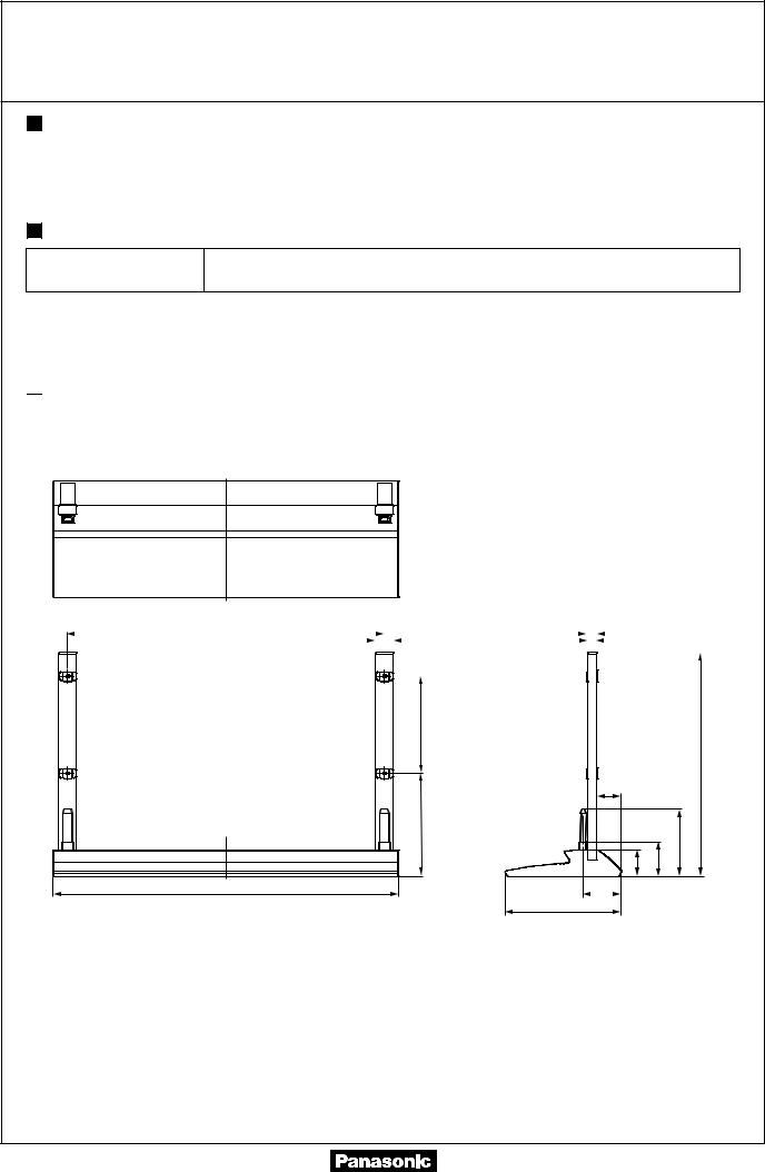 Panasonic TYST65 Operating Instructions