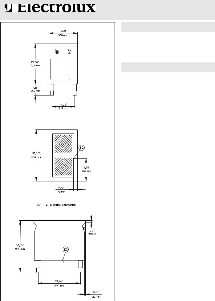 Electrolux 584128 General Manual