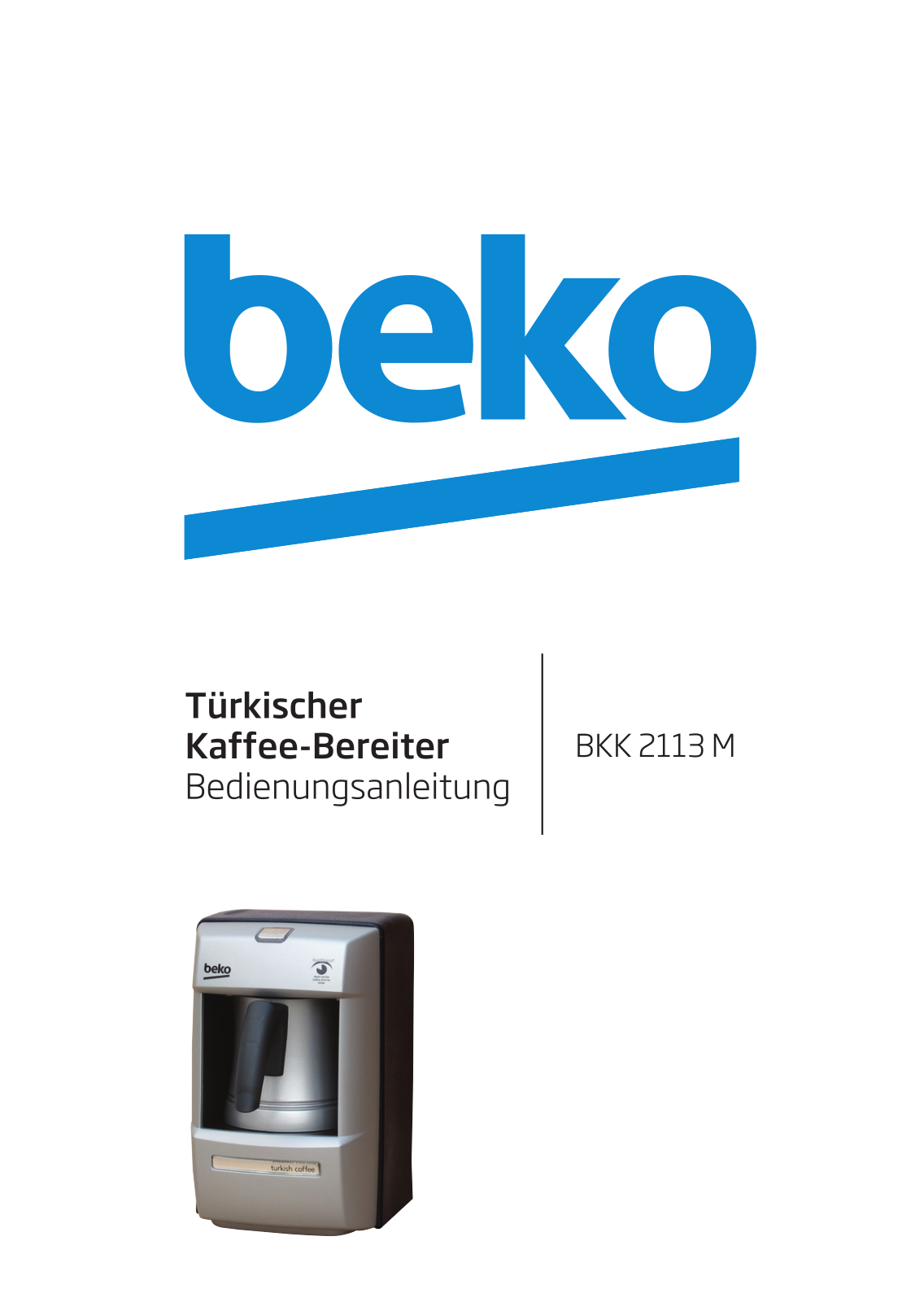 Beko BKK 2113 M User Manual