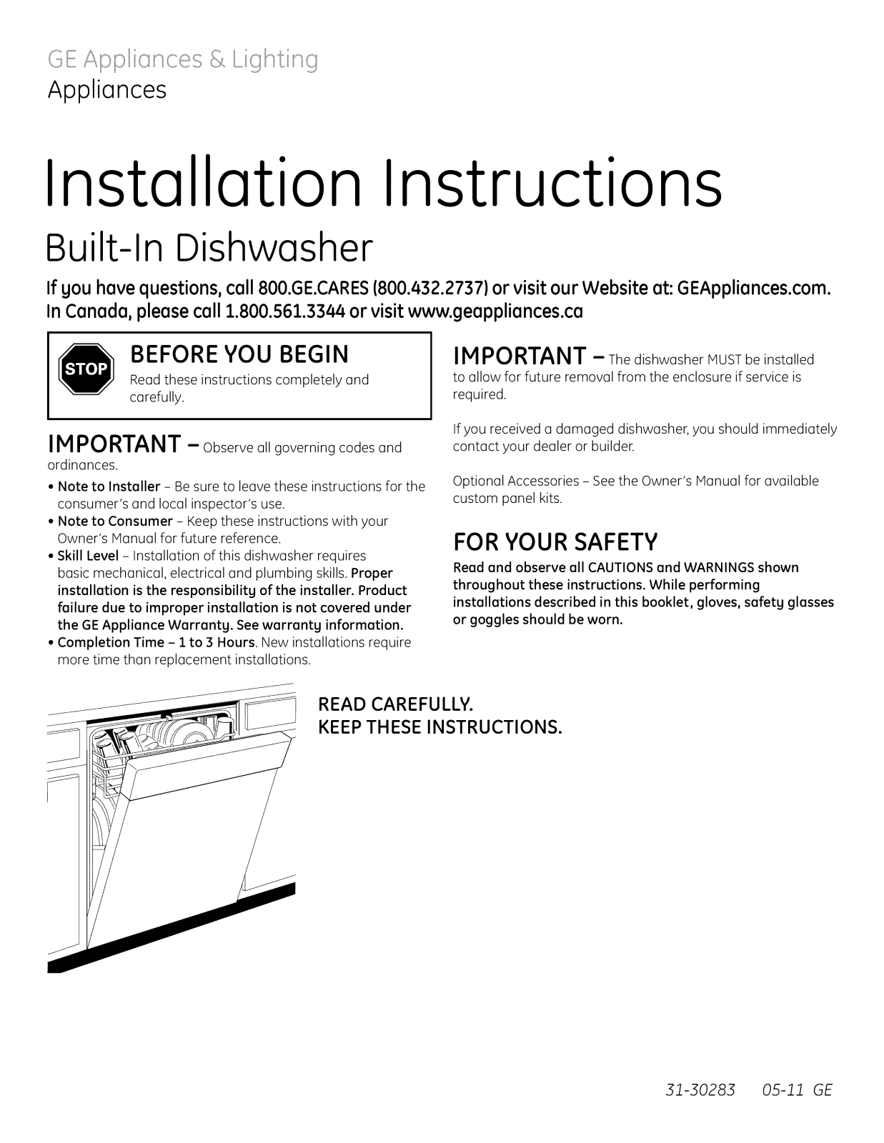 GE GLC5604V00BB, GLC5604V00WW, GLD2800V00WW, GLD2850V00CS, GLD4500V00BB Installation Guide - ManualMachine.com