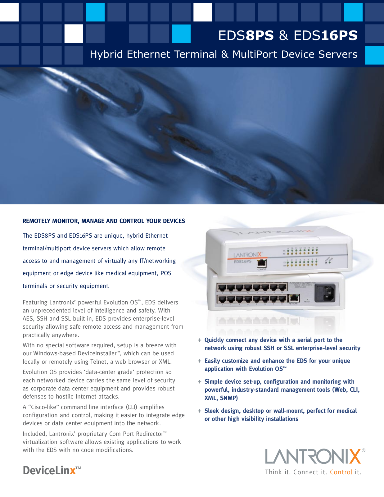 Lantronix EDS16PS, EDS8PS User Manual