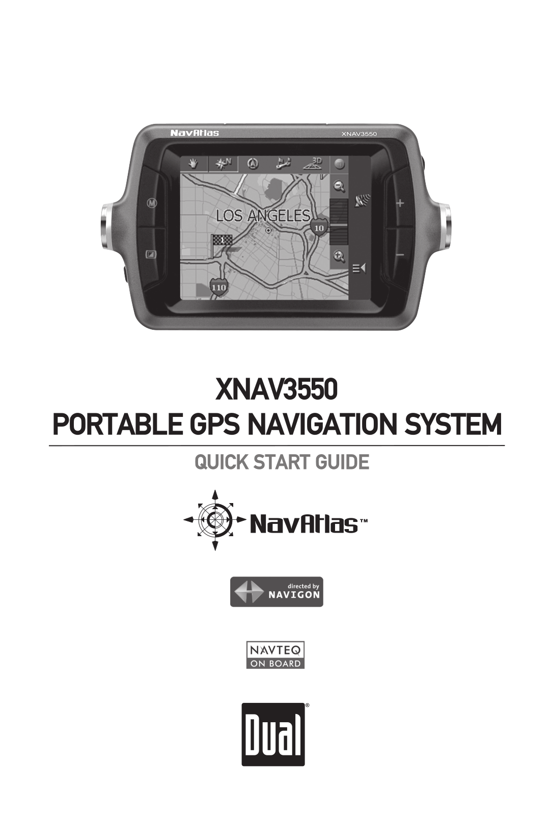 Dual XNAV3550 User Manual