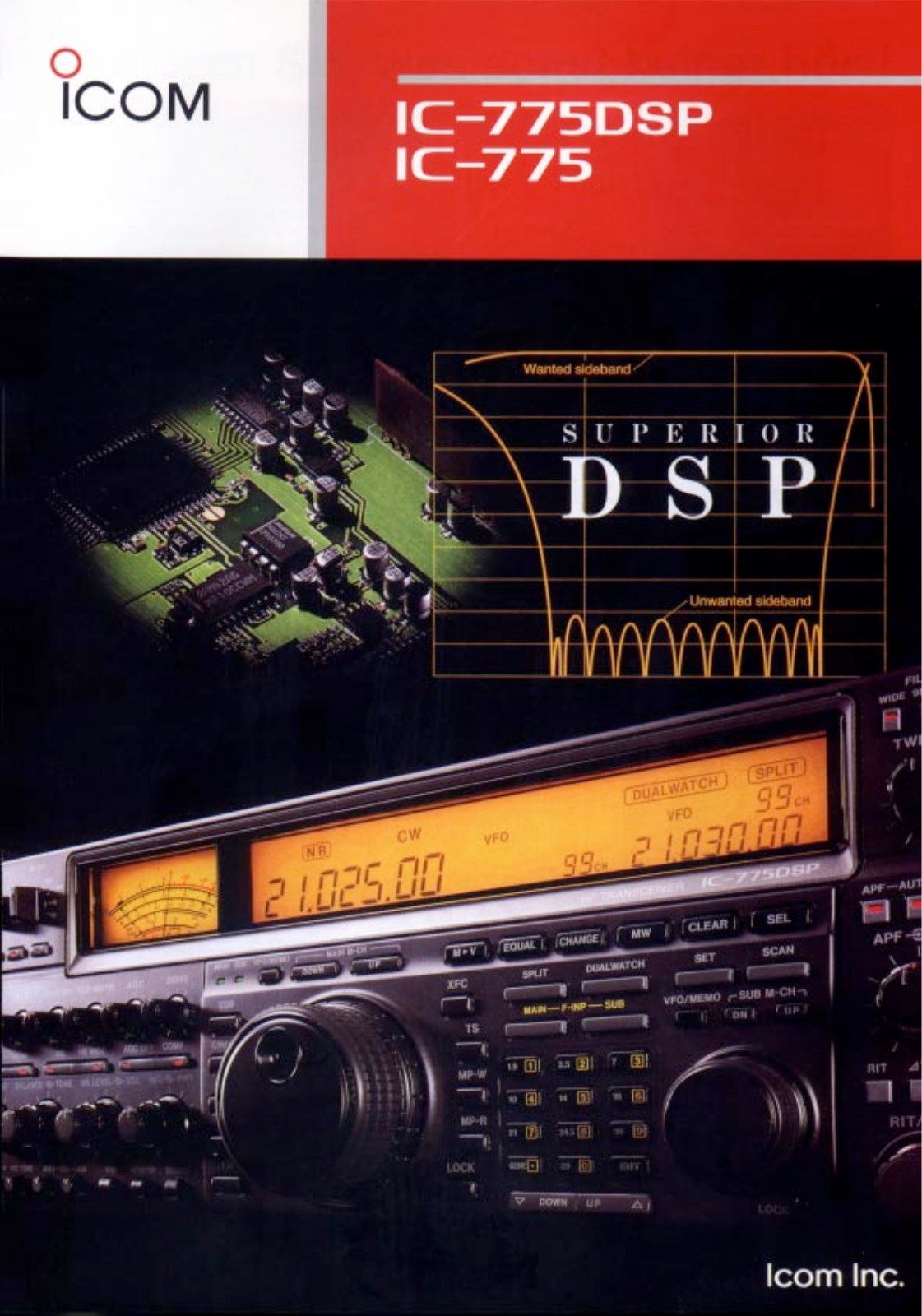 Icom IC-775, IC-775DSP User Manual