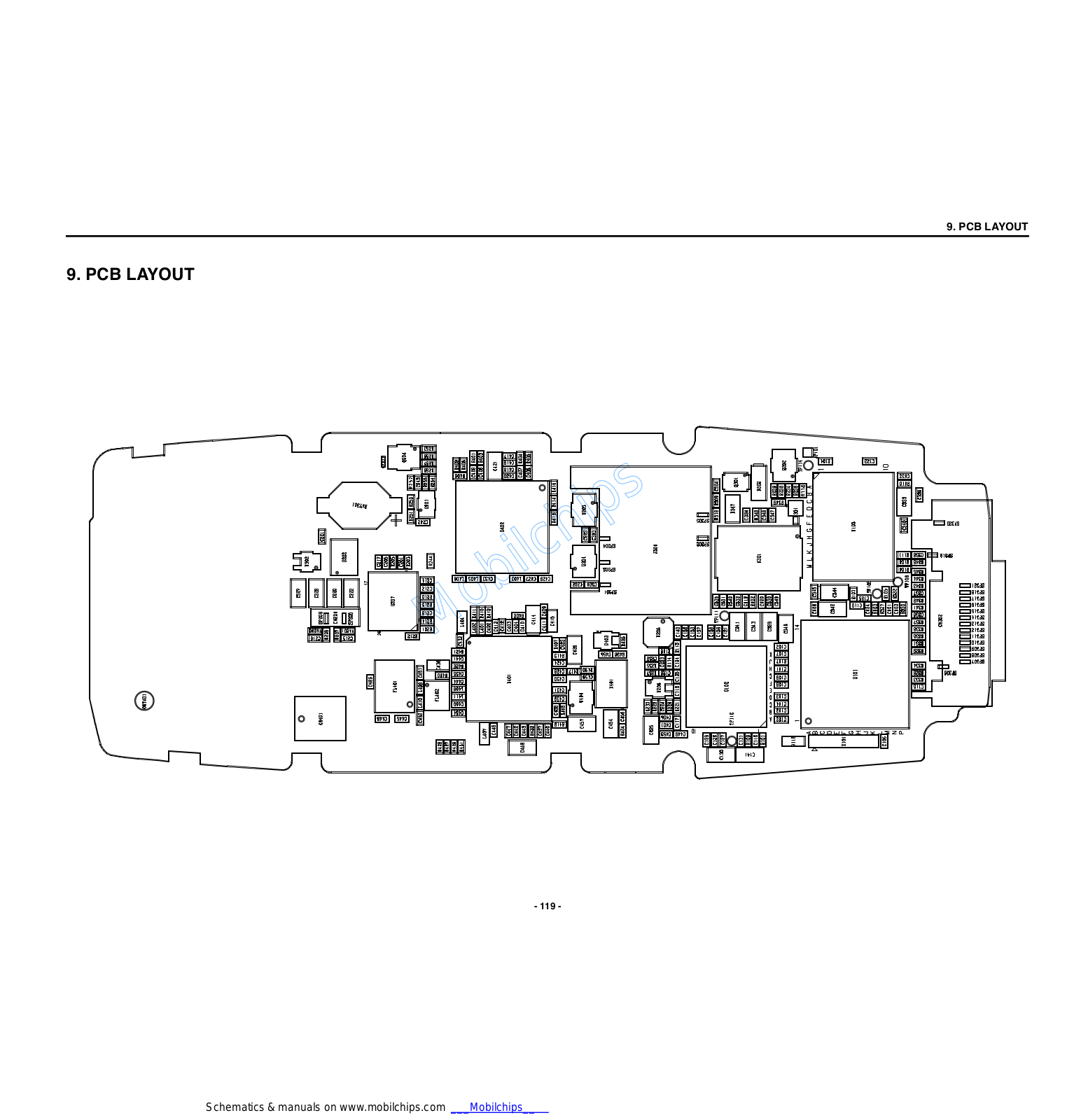 LG G5300 PCB LAYOUT