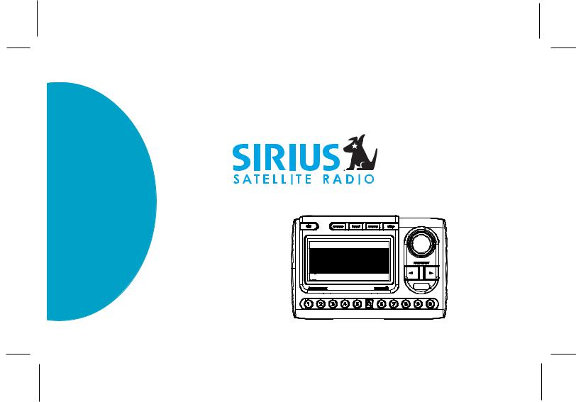 Sirius Satellite Radio SIR-PNP3 User Manual