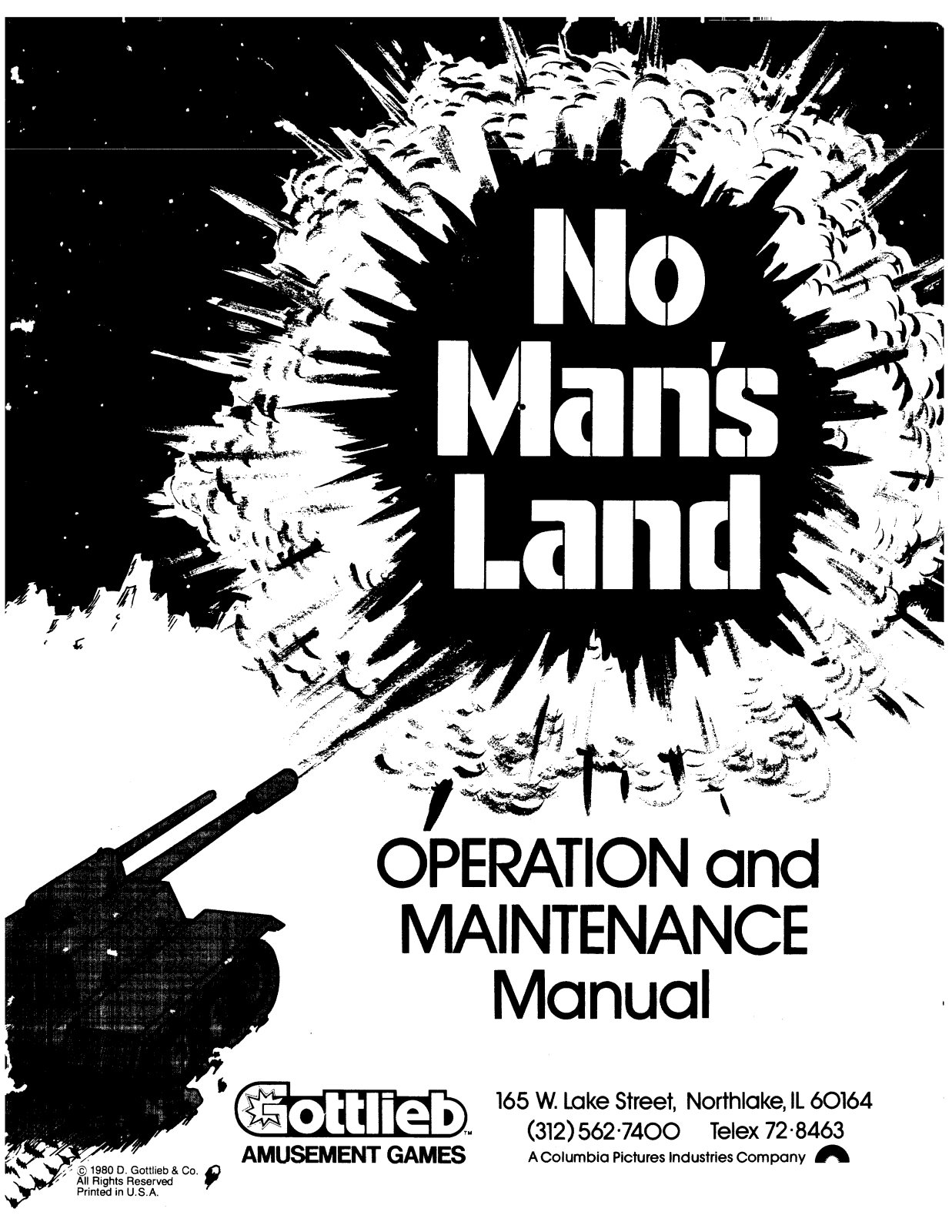 Gottlieb No Mans Land User Guide