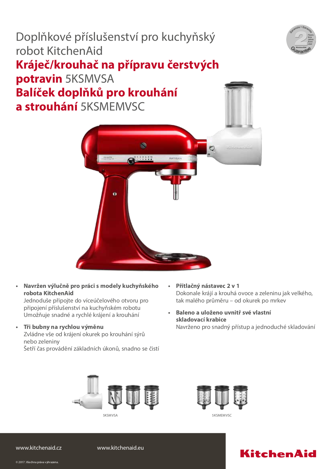 KitchenAid 5KSMFPPC, 5KSMVSA User Manual