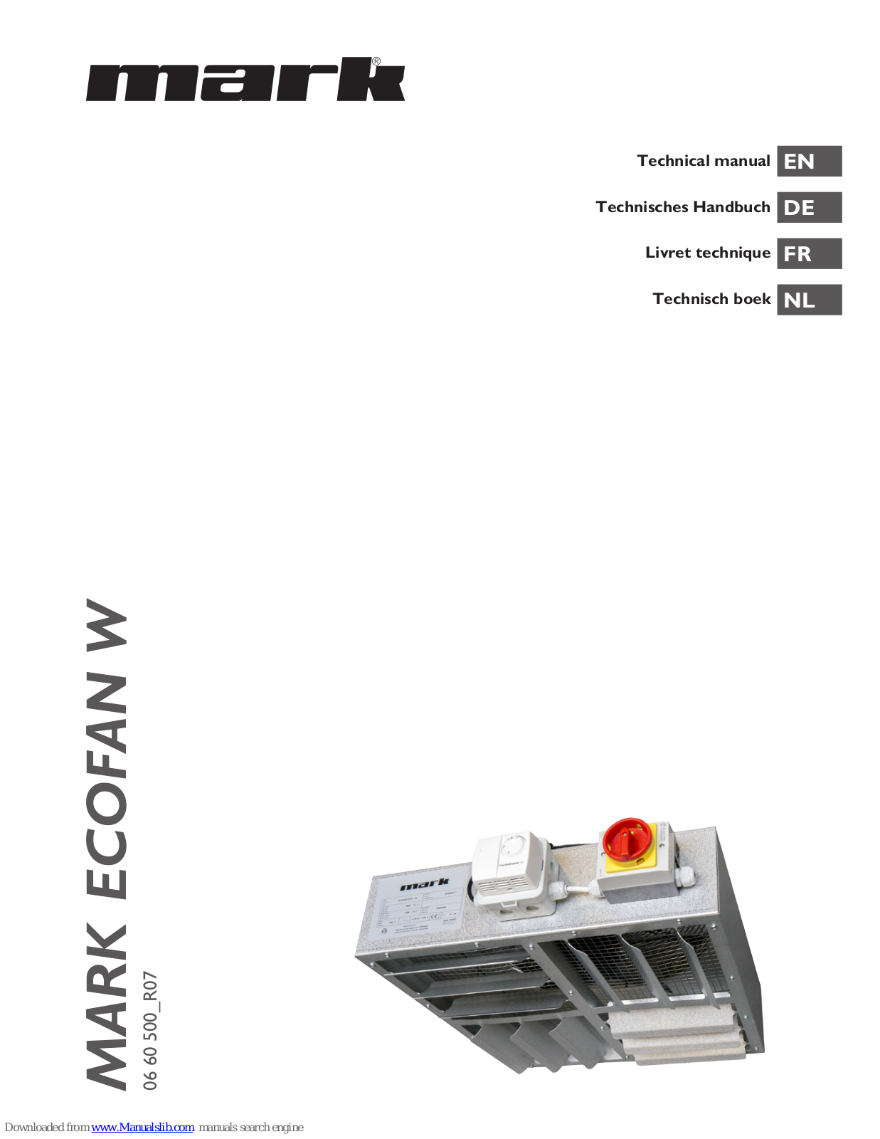 Mark ECOFAN W Technical Manual