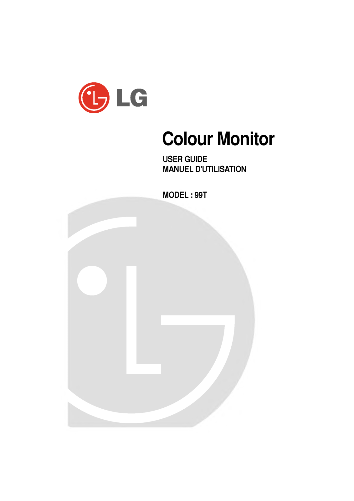 LG CF900C, STUDIOWORKS 99T User Manual