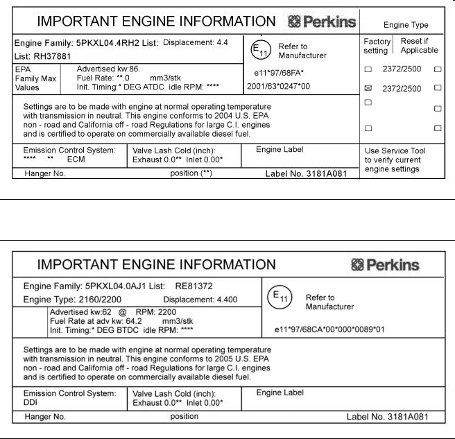 Perkins Engine 1106D Maintenance Manual