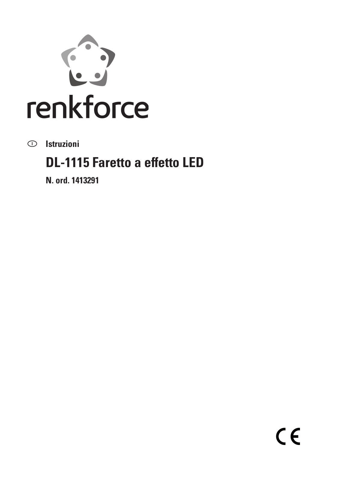 Renkforce 1413291 Operating Instructions