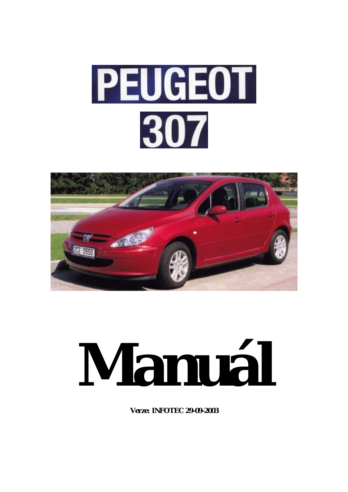 Peugeot 307 User Manual