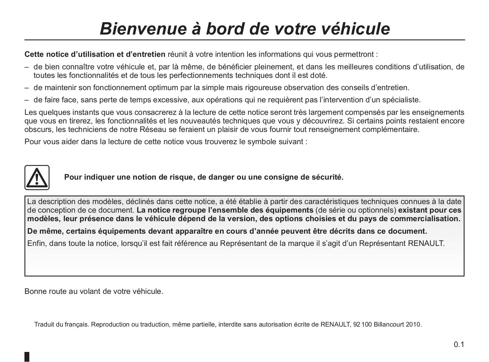 RENAULT Fluence User Manual