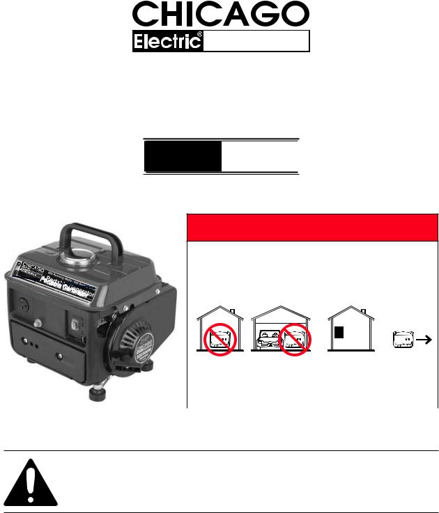 Chicago Electric 66619 User Manual