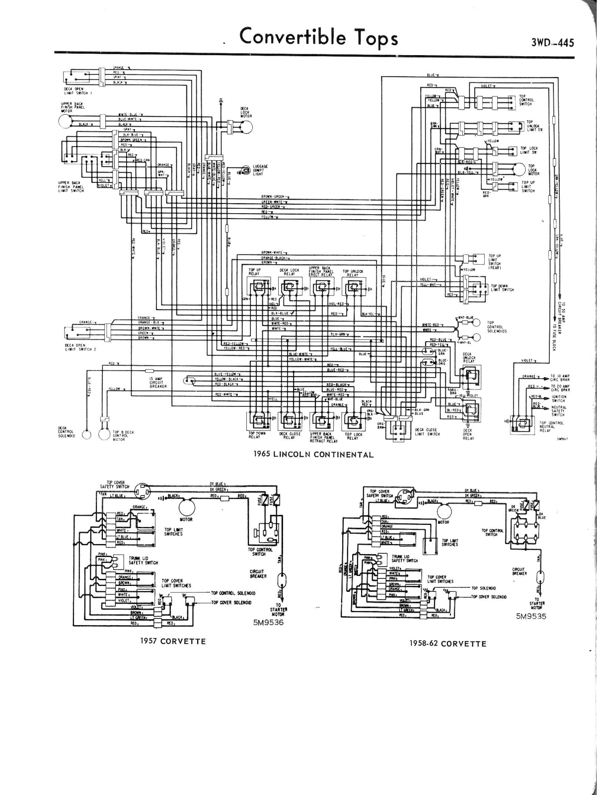 Chevrolet 1957 corvette schematic