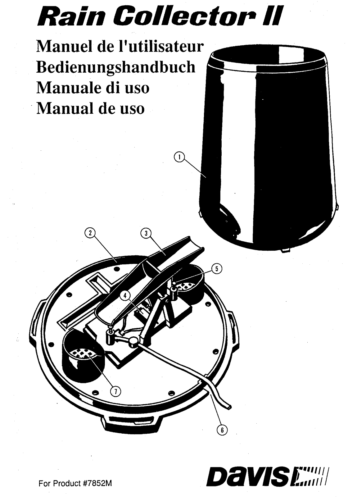 Davis 7852M Installation Manual