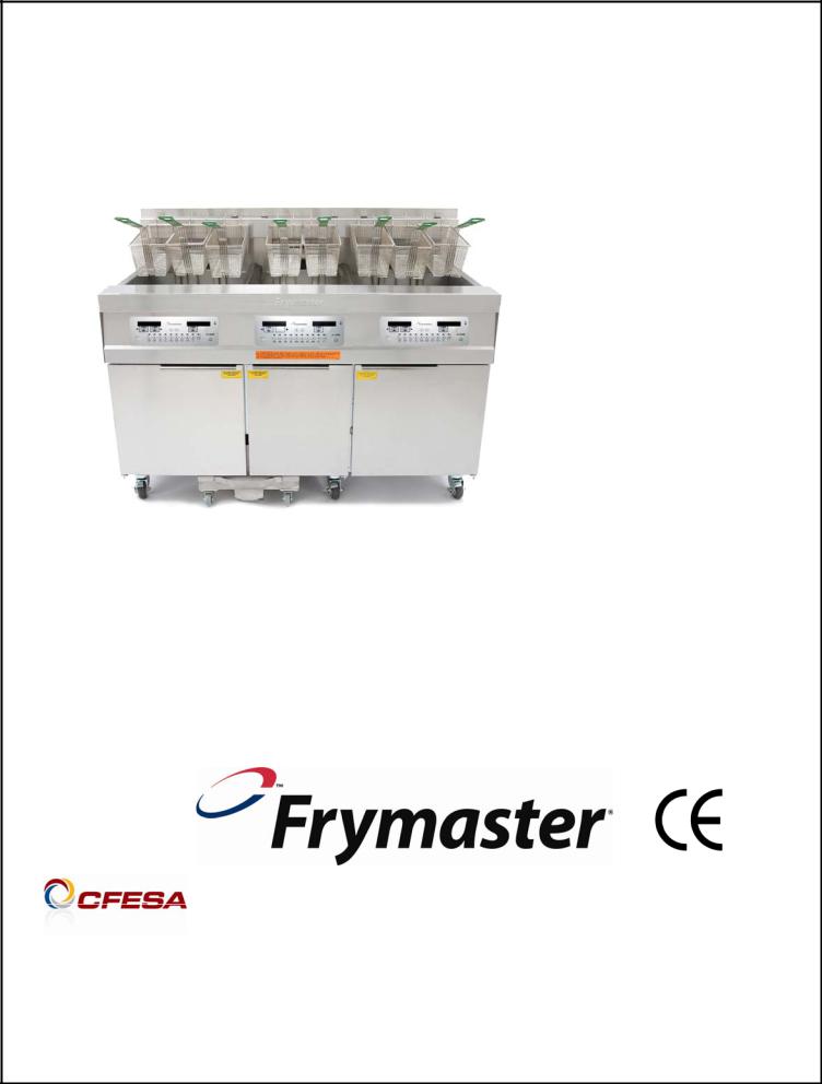 Frymaster 11814EF Installation Manual