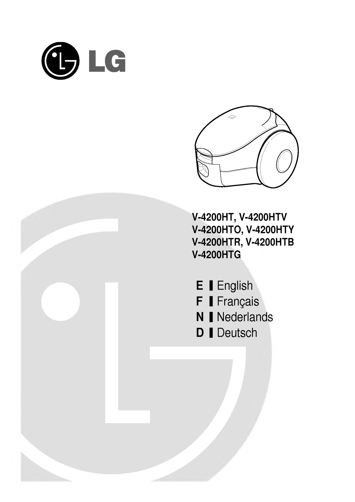 LG V-4200HTG, V-4200HTB User Manual