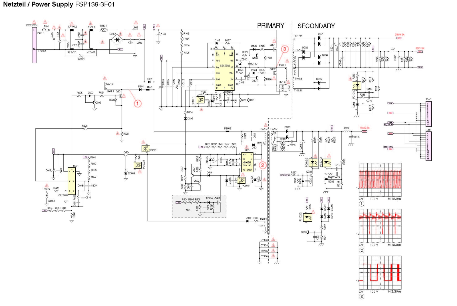 Beko FSP139-3F01 Schematic