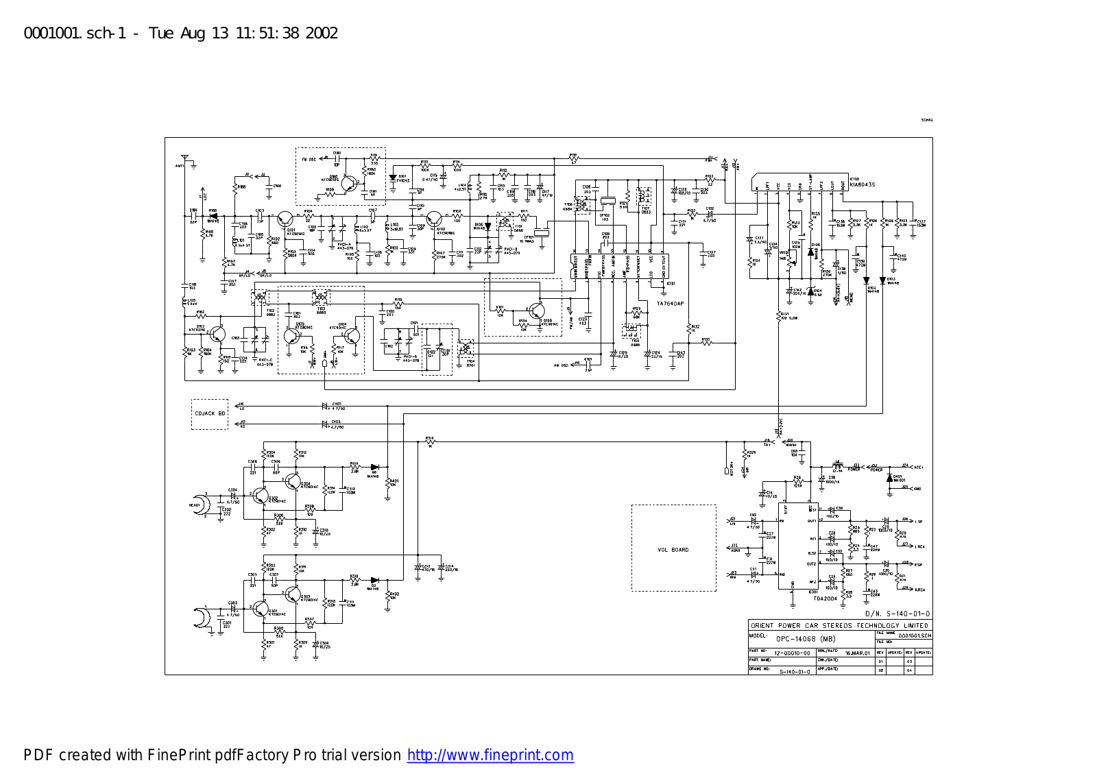 Vitek VT-3631 SCHEMATIC 2