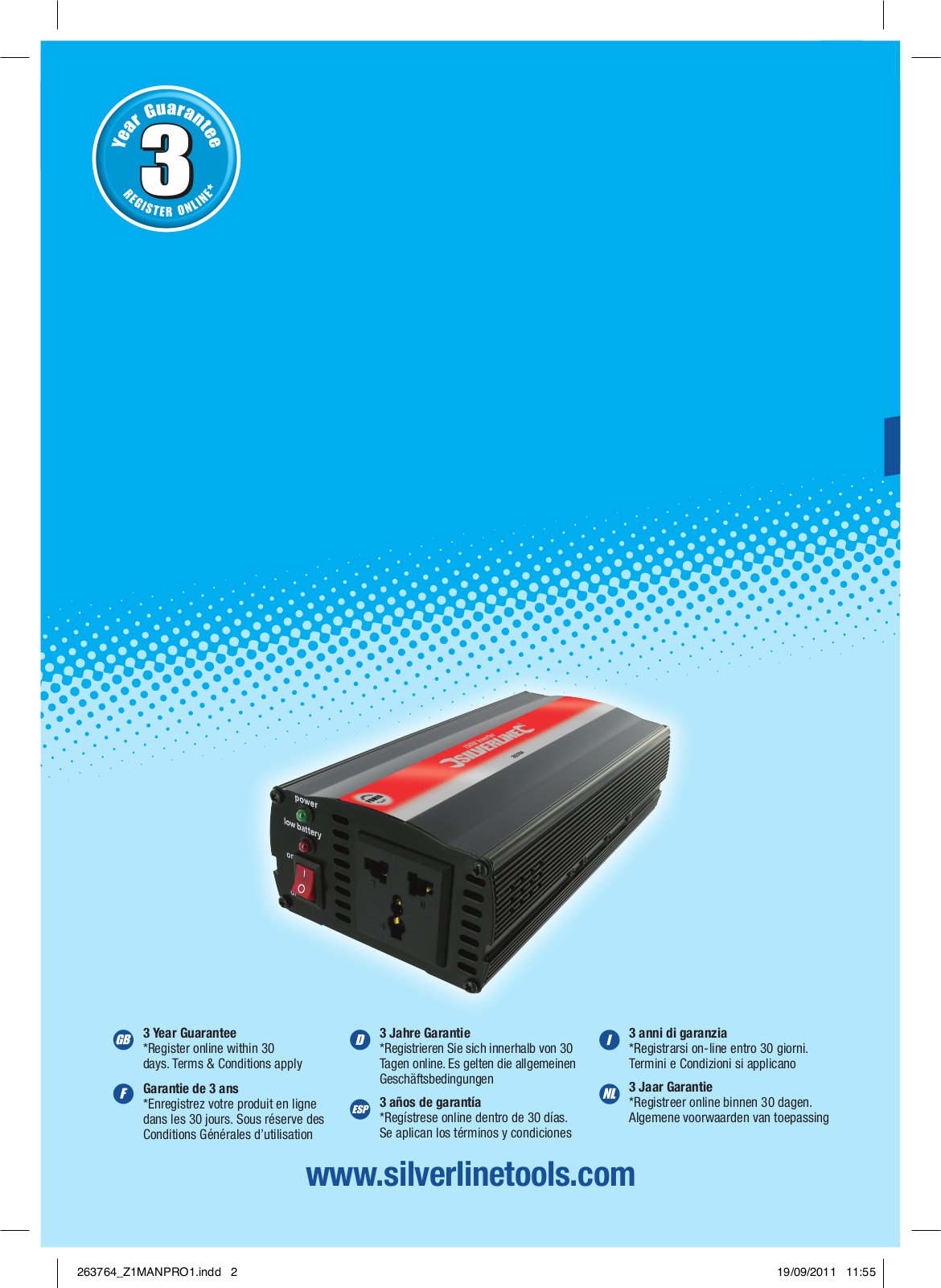 Silverline Inverter 700W User Manual