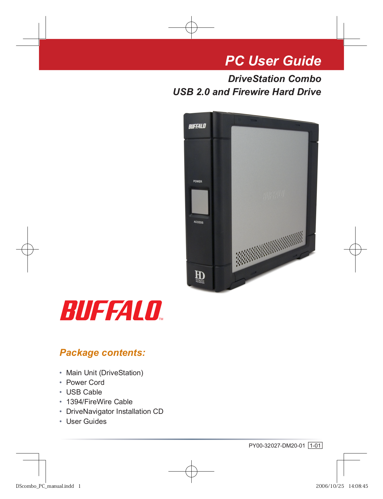 Buffalo HD-HCIU2 User Manual