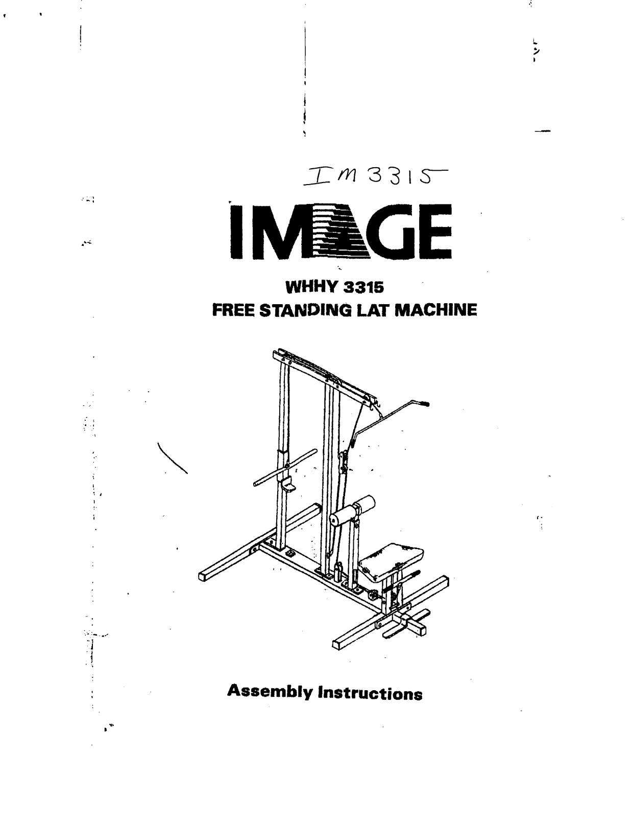 Image IM33150 Assembly Instruction