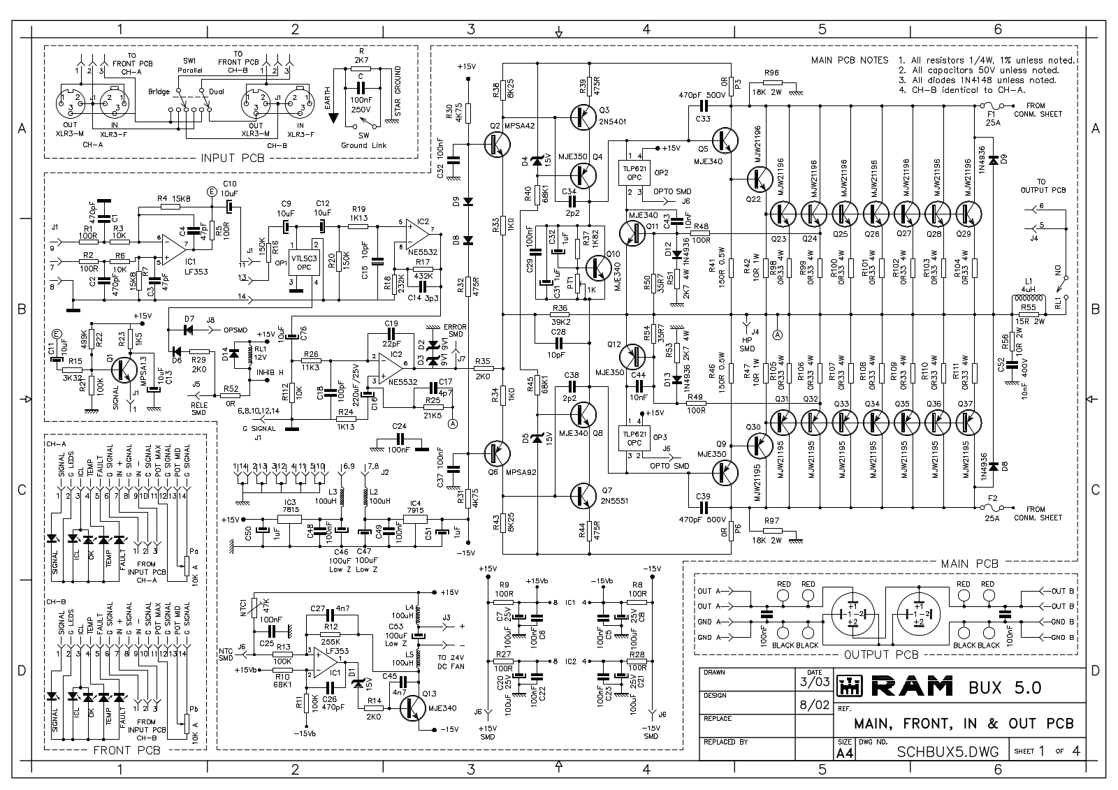 Dodge Ram BUX5 0 pwramp Service Manual