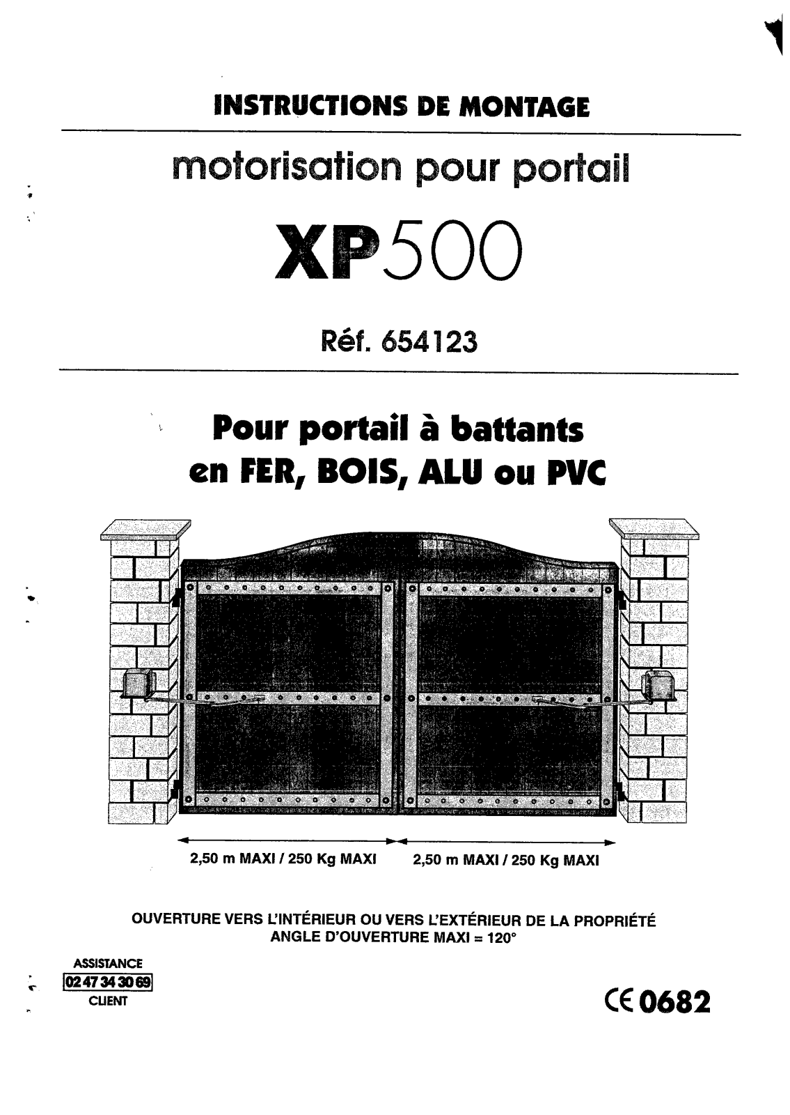 Avidsen XP500 Montage Manual