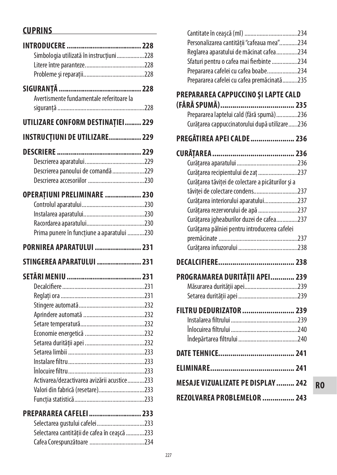 Delonghi ECAM23.420.SB, ECAM23.420.SW Instruction manuals