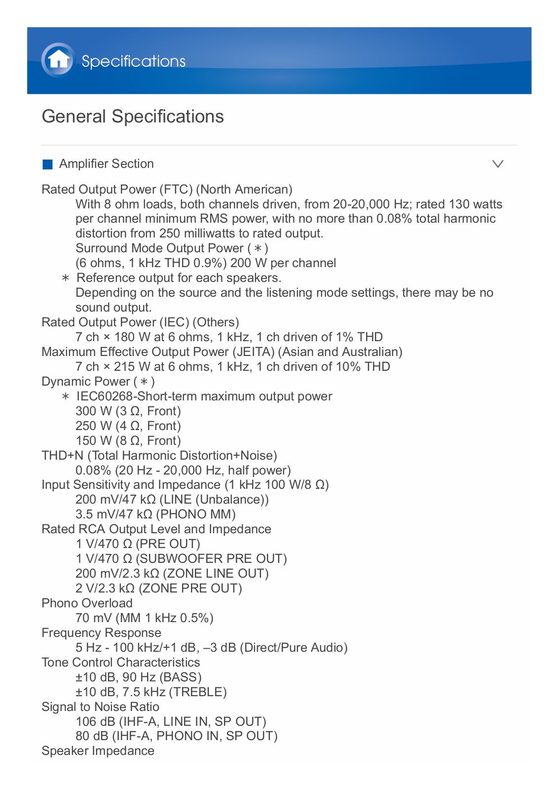 Onkyo TX-RZ810 Advanced Manual