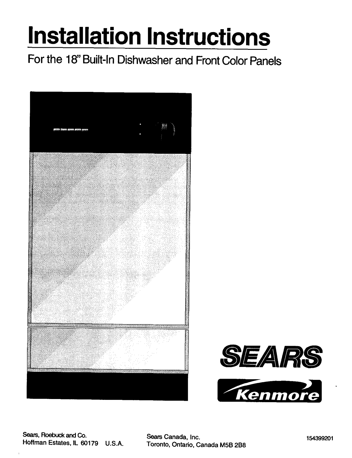 Kenmore 58714242100, 58714249991 Installation Guide - ManualMachine.com