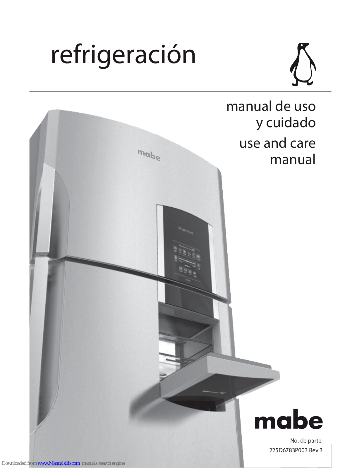 mabe RMS1540Z, RMS1951X, RMT1540Z, RMS1951Z, RMT1951Z Use And Care Manual