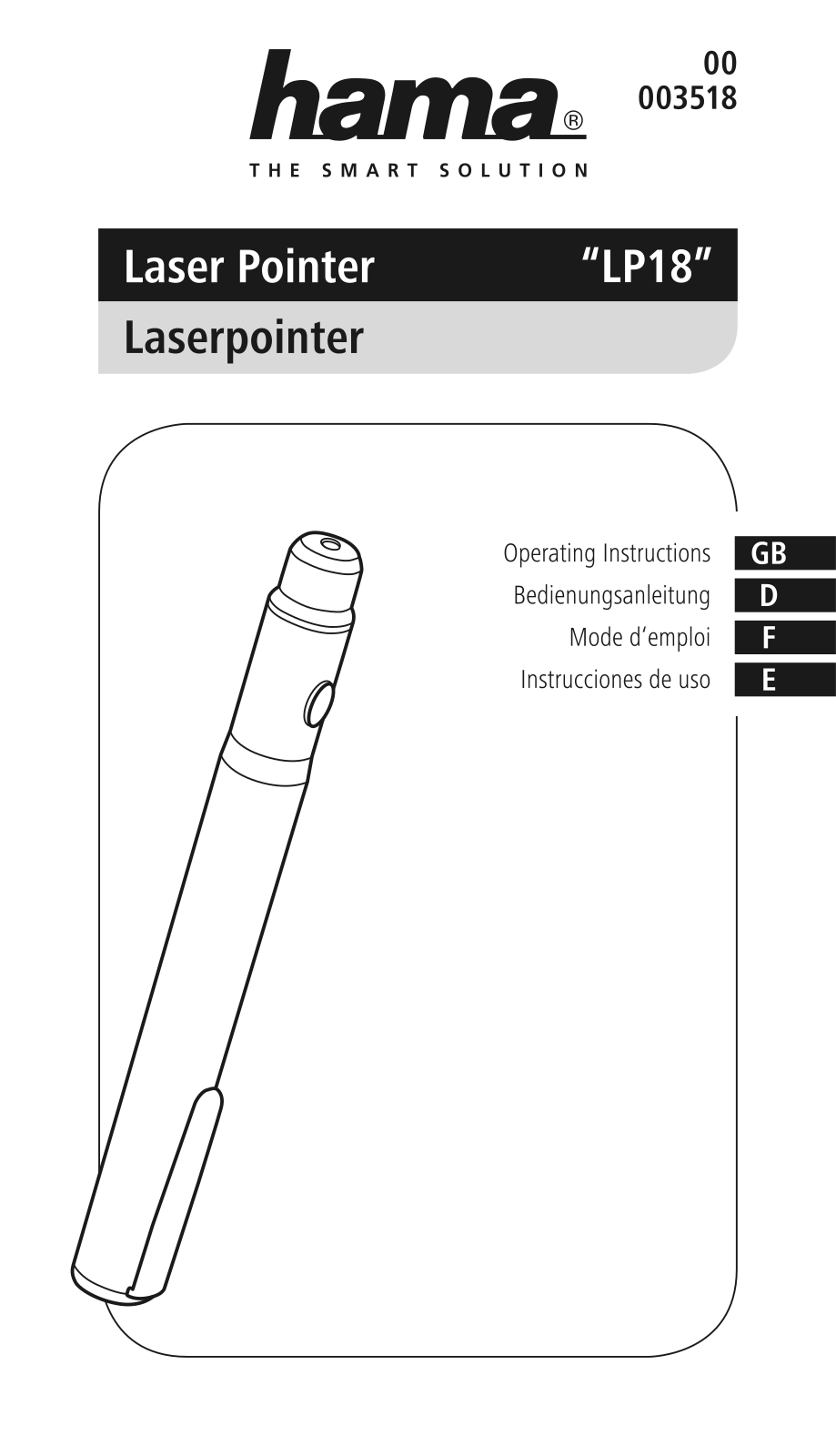 Hama LP18 Service Manual