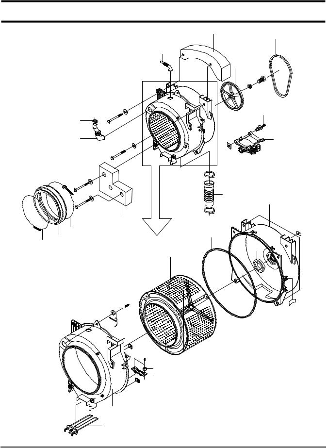 Samsung S6093GW, S1093GW Exploded View & Part List