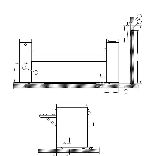 Miele PRI318 EL, PRI418 EL, PRI421 EL Installation diagram