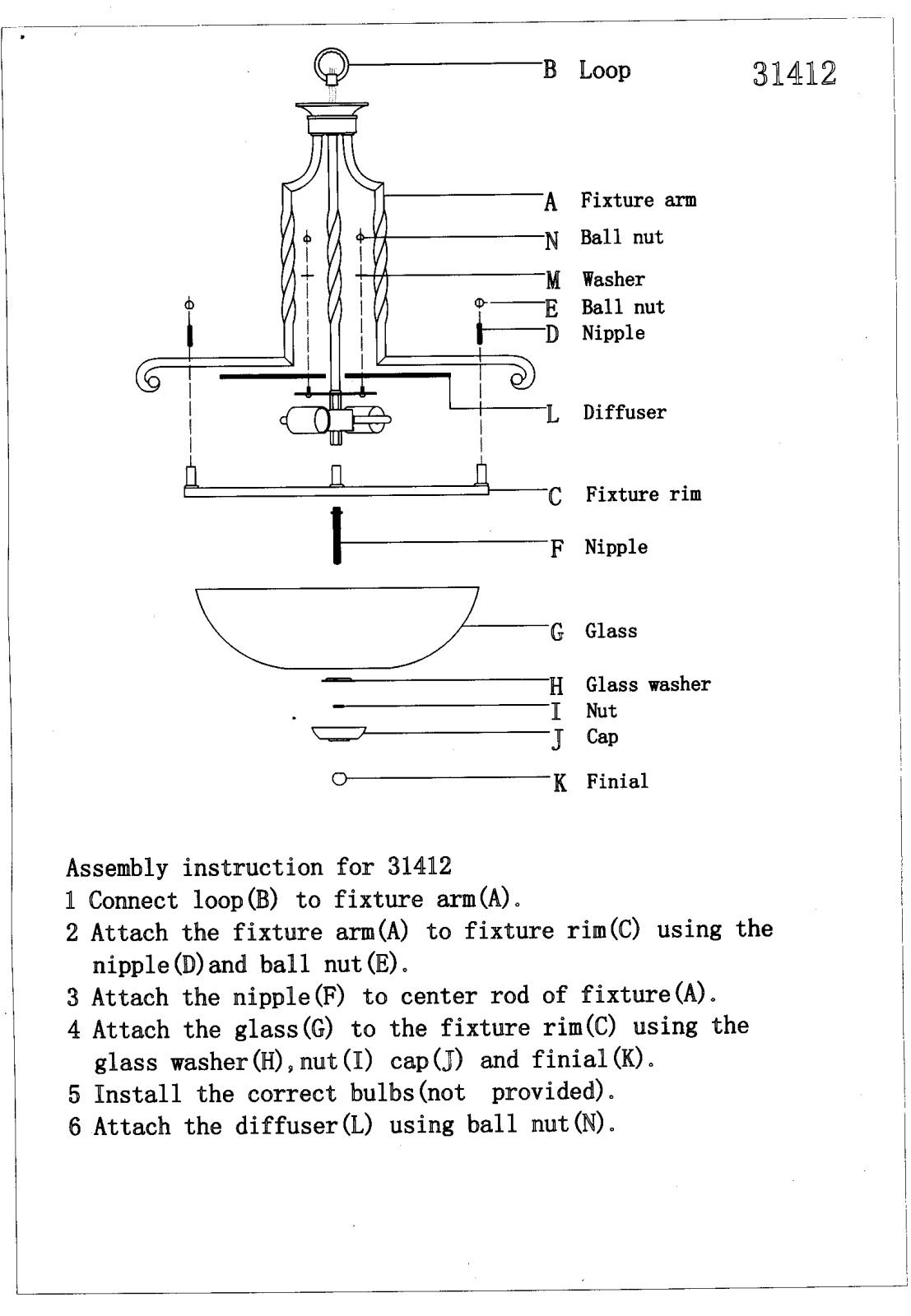 Triarch 31412 User Manual