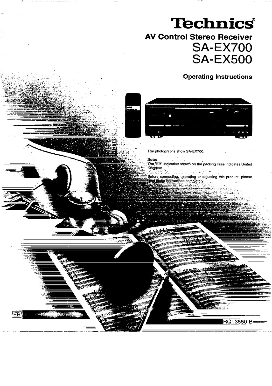 Panasonic SA-EX500, SA-EX700 User Manual