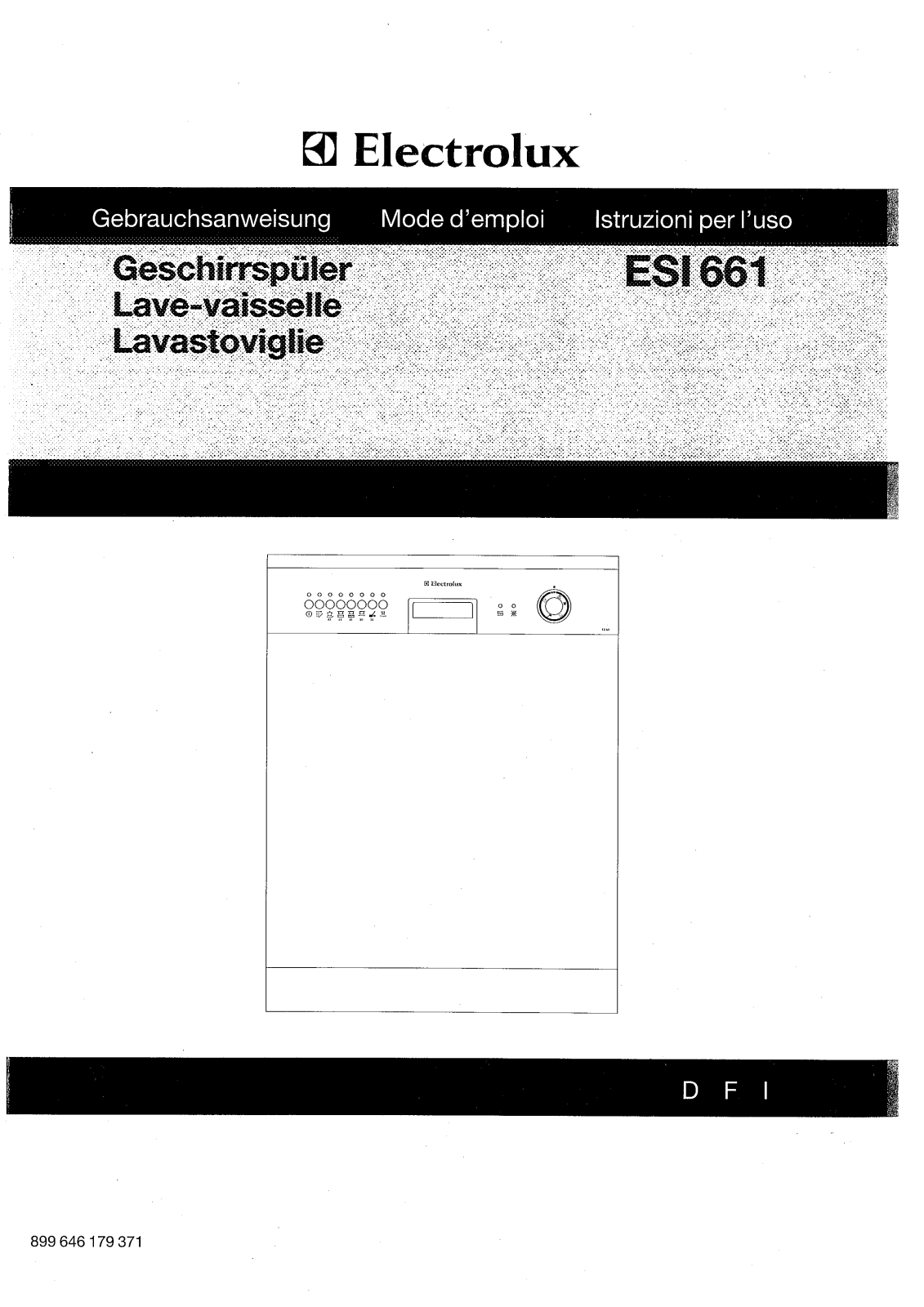 AEG ESI661K, ESI661X User Manual