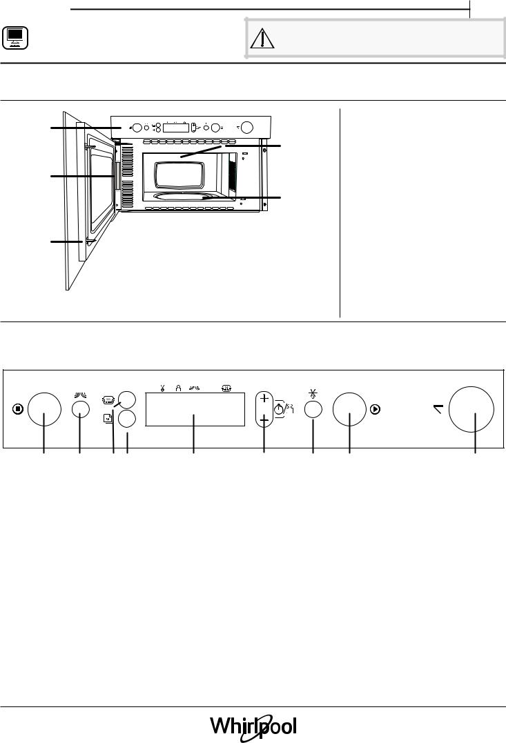 WHIRLPOOL AMW 4990/IX Daily Reference Guide