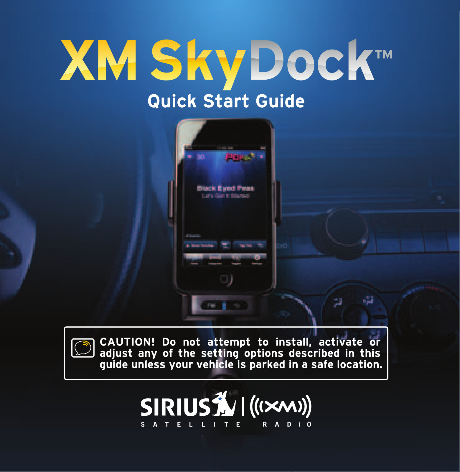 Sirius Satellite Radio XVSAP1V1 User Manual