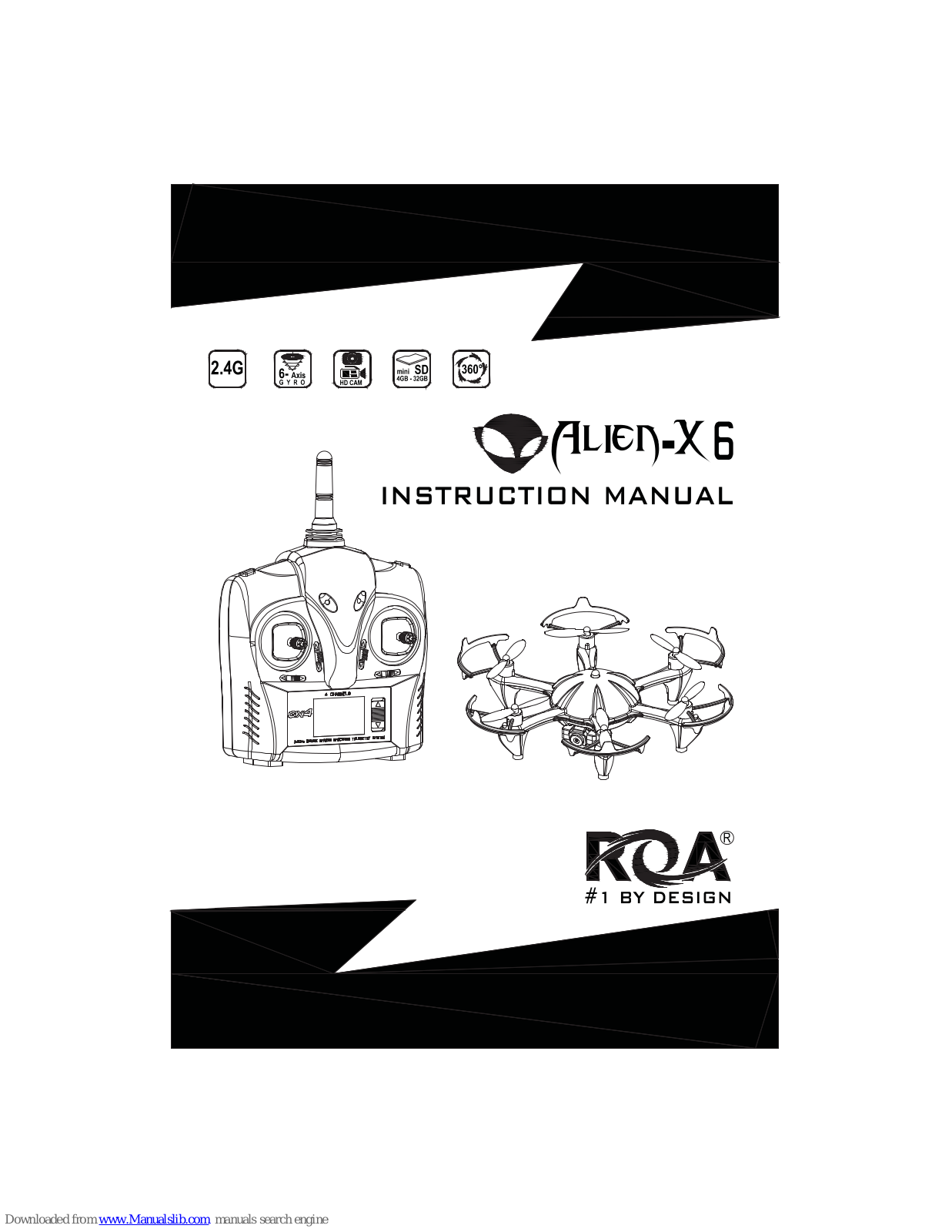 ROA HOBBY Alien-X6 Instruction Manual - ManualMachine.com