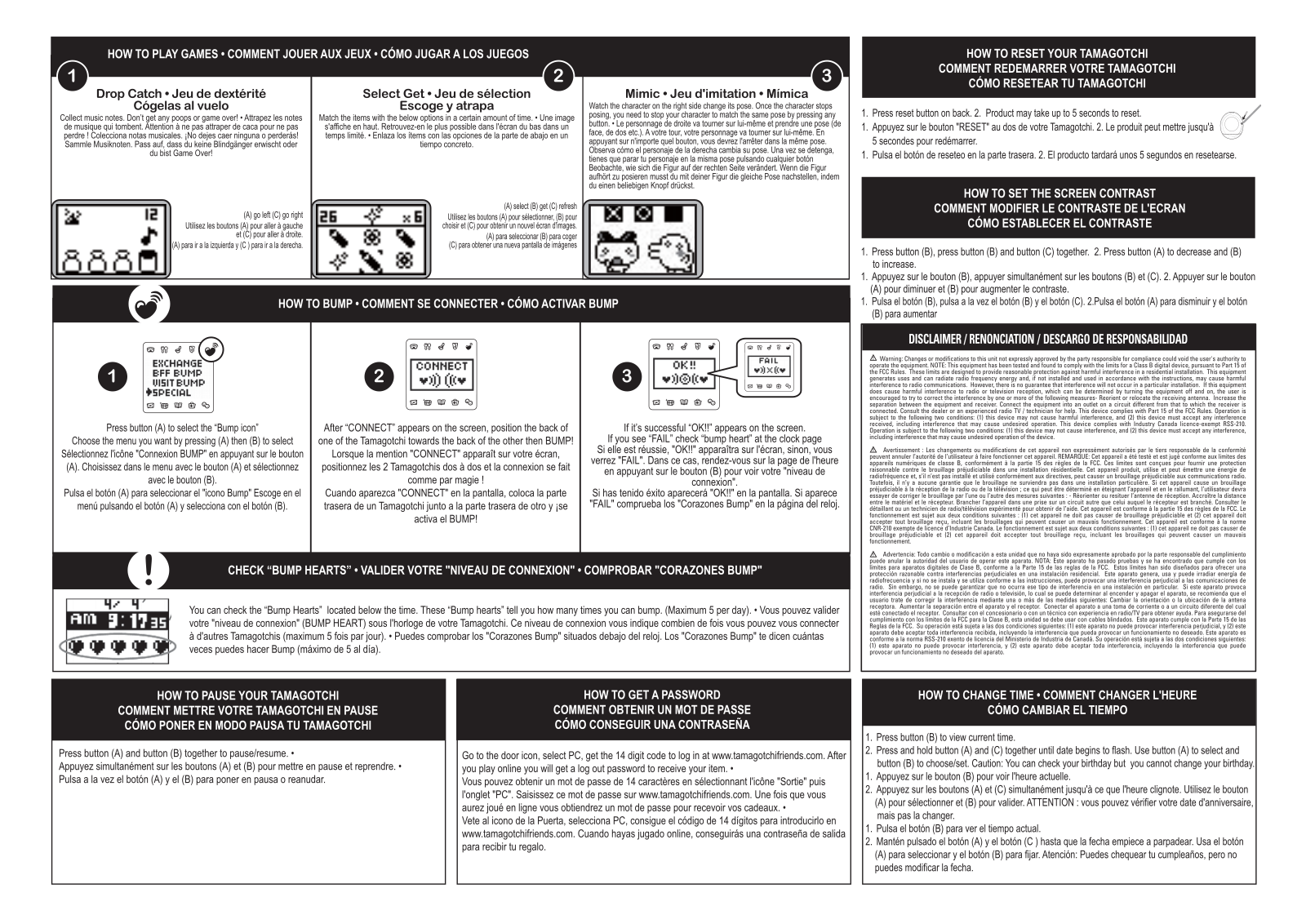 BANDAI 37481TG13 User Manual