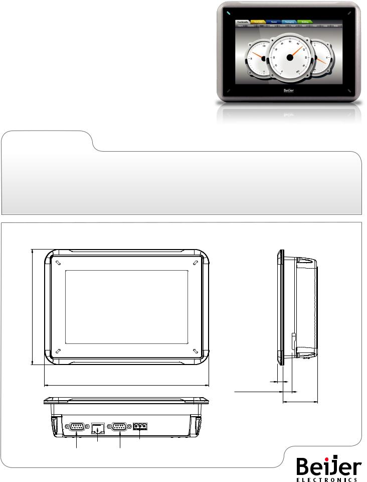 Beijer Electronics iX Panel T7A Data Sheet