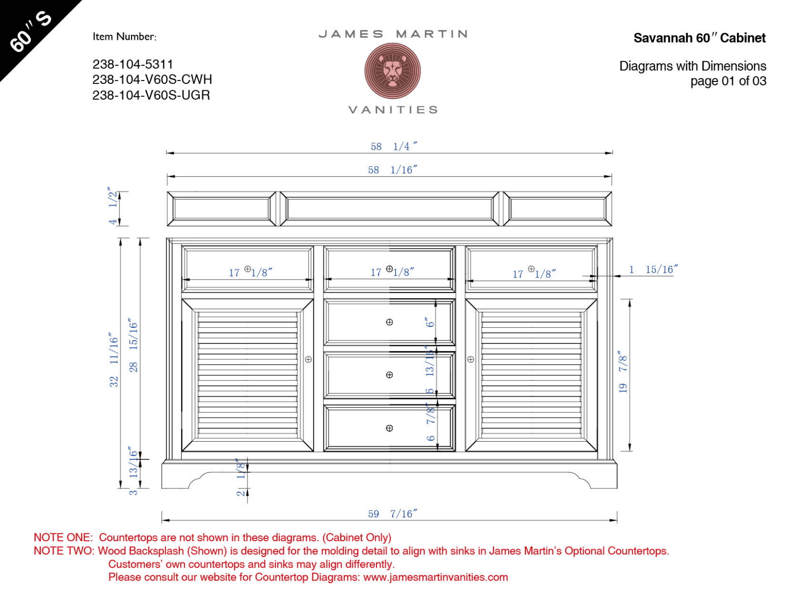 James Martin 23810453113ODSC, 23810453113CLW, 23810453113CSP, 23810453113EJP, 23810453113OCAR Diagram