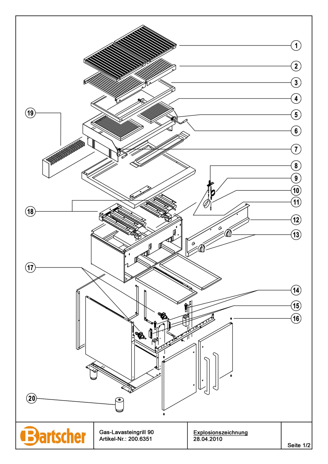 Bartscher 200.6351 User Manual - ManualMachine.com
