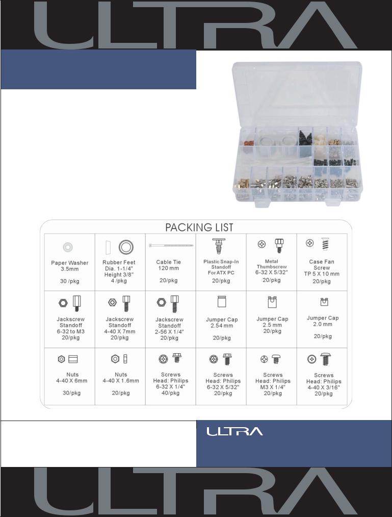 Ultra Products ULT31578 User Manual