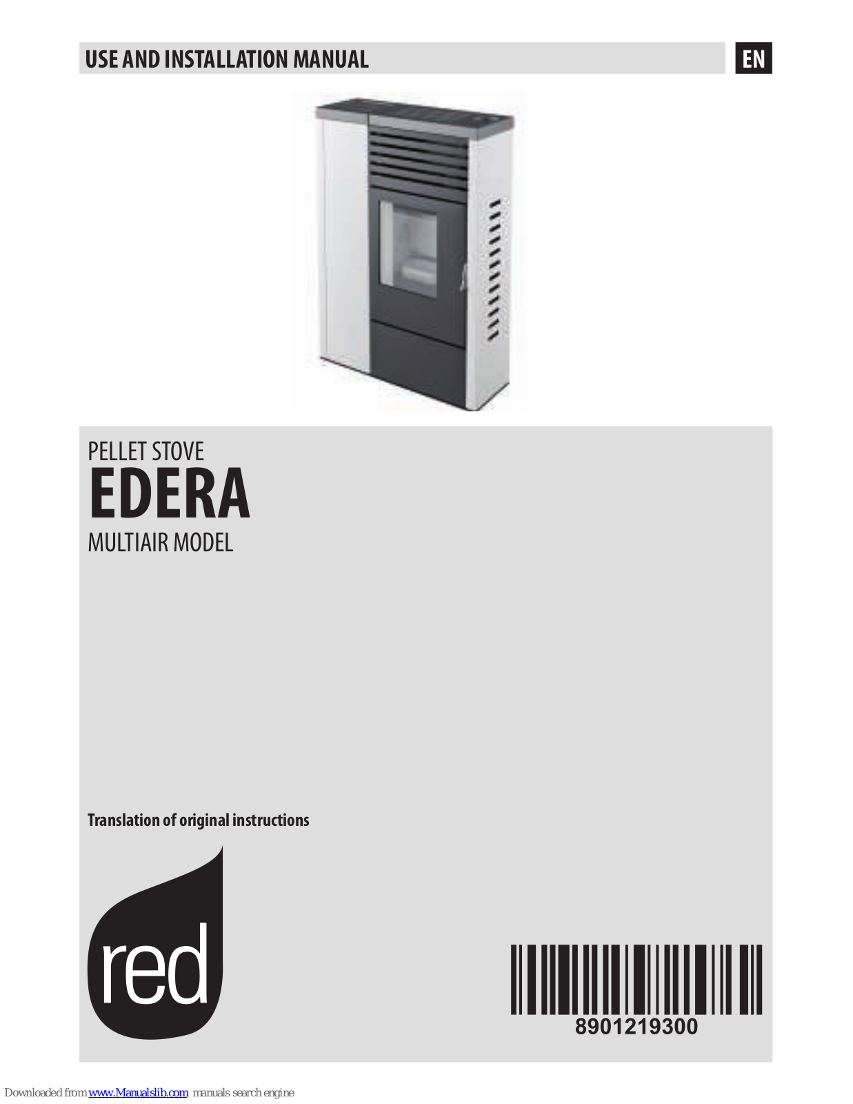 RED EDERA Use And Installation Manual